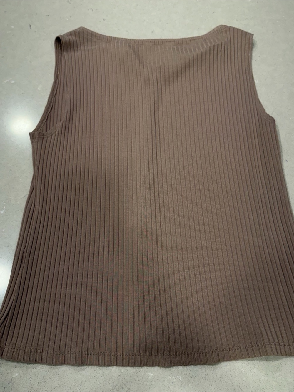 Ribbed Button-Front Blouse - Picture 3 of 4
